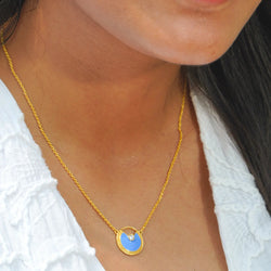 Enamel Pendant