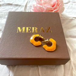 Enamel Small Hoops