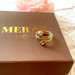 Verona Heart Spiral Ring