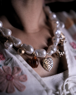 Love charms necklace