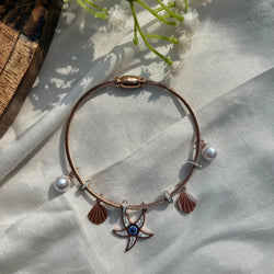 Evil Eye Starfish Bracelet